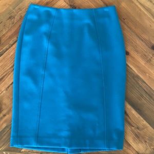 Turquoise Pencil Skirt